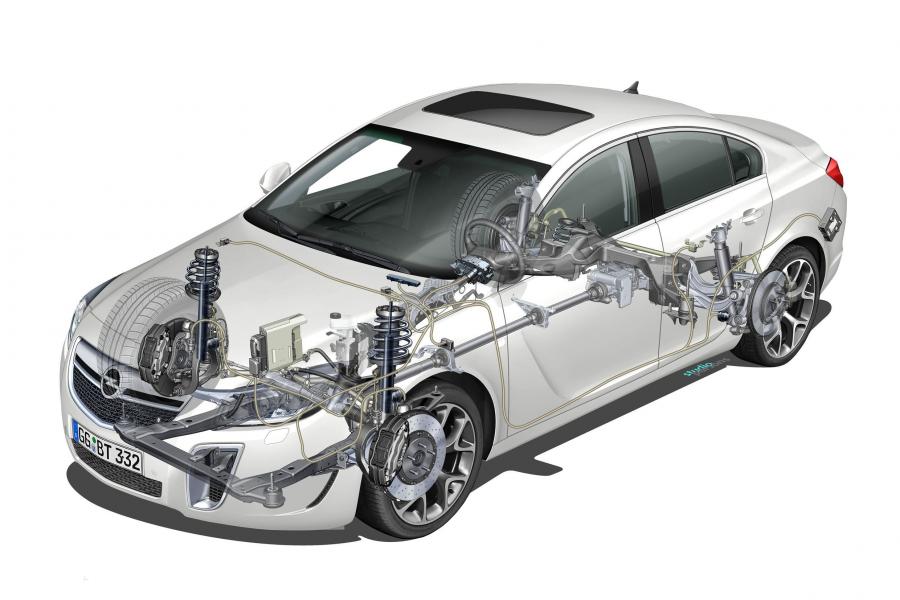 Схема Opel Insignia OPC 2009 года  (фото 53 из 57)